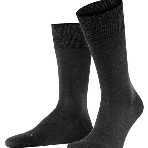 14416 Sensitive Berlin Sensitive Berlin Wool And Cotton Sock - 3000 Black