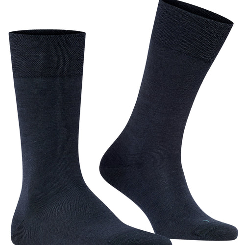 14416 Sensitive Berlin Sensitive Berlin Wool And Cotton Sock - 6370 Dark Navy
