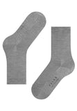 Softmerino Women's Softmerino Wool Sock | Light Grey Melange 47488-3830