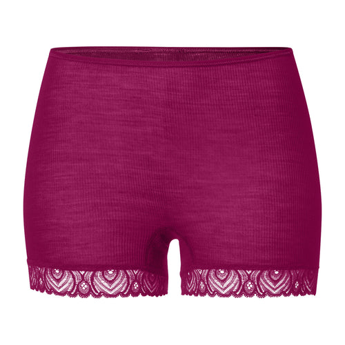 Woolen Lace Lace Trim Wool And Silk Boyleg | Pink Tourmaline 70832-2473