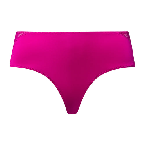 Lilith Lace Trim Hi-Cut Briefs | Very Berry 70841-1370