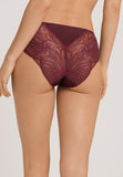 Lilith Lace Trim Hi-Cut Briefs | Vivid Brown 70841-2421