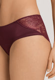Lilith Lace Trim Hi-Cut Briefs | Vivid Brown 70841-2421