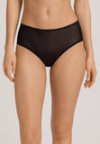 Smooth Illusion Semi-Transparent Tulle Full Briefs | Black 70845-019