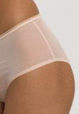 Smooth Illusion Semi-Transparent Tulle Full Briefs | Beige 70845-274