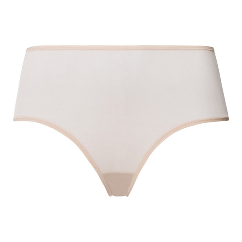 Smooth Illusion Semi-Transparent Tulle Full Briefs | Beige 70845-274