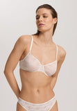 Ruby Geometric Lace Underwire Bra | Misty White 70853-2123
