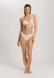 Ruby Geometric Lace Thong | Misty White 70854-2123