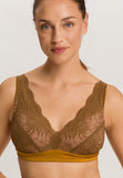 Gale Lace Trim Soft Cup Spacer Bra | Golden Cumin 70868-2803