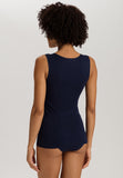 Belina Cotton Round Neck Tank Top | Deep Navy 70879-1610