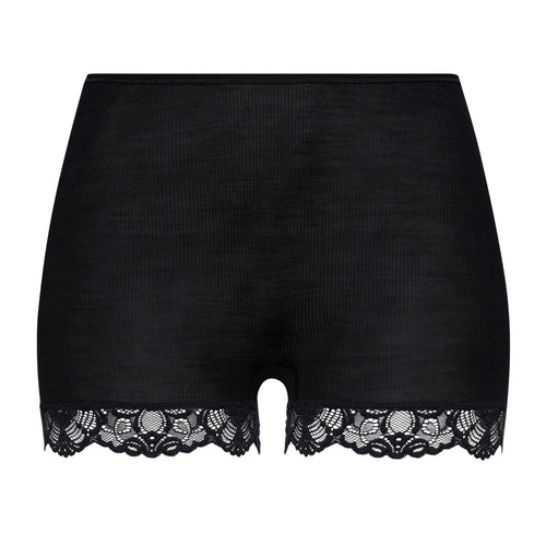 70909 Woolen Lace Boyleg - 019 Black