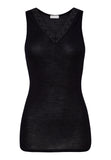 70971 Woolen Lace Tank Top - 019 Black