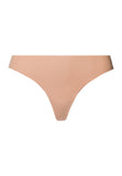 Invisible Cotton Cotton Blend Thong | Beige 71242-1272