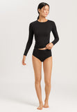 71259 Soft Touch Long Sleeve Top - 019 Black