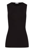 71261 Soft Touch Built Up Tank - 019 Black