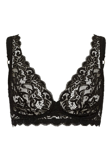 71465 Luxury Moments Lace Soft Cup Bra - 019 Black