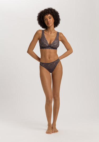 Luxury Moments Lace Soft Cup Bra | Black Pearl 71465-2183