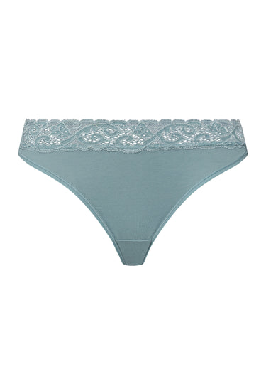 Moments Hi Cut Brief | Tourmaline Blue 71481-2712