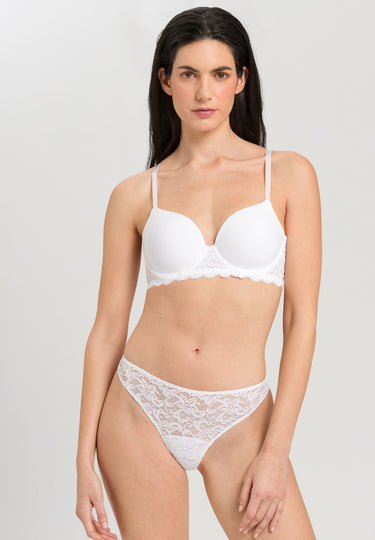 71503 Luxury Moments Lace T-Shirt Bra - 101 White