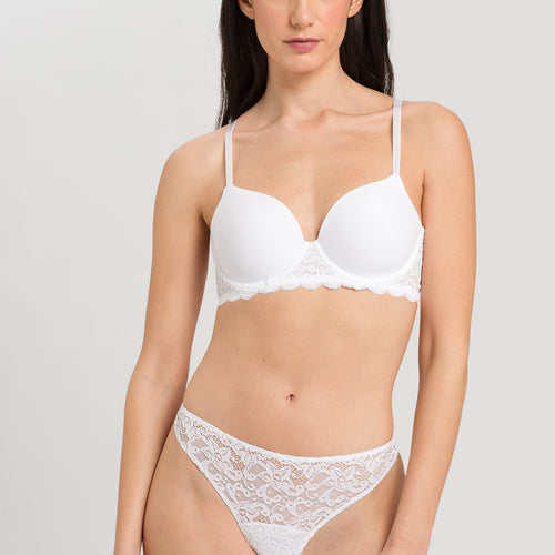 71503 Luxury Moments Lace T-Shirt Bra - 101 White