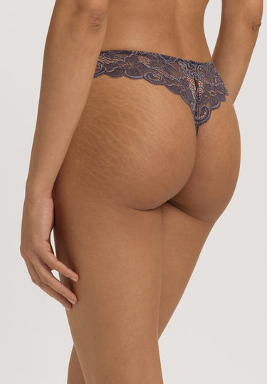 Luxury Moments Thong | Black Pearl 71507-2183