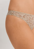 Luxury Moments Thong | Iced Cappuccino 71507-2846