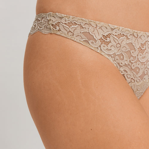 Luxury Moments Thong | Iced Cappuccino 71507-2846