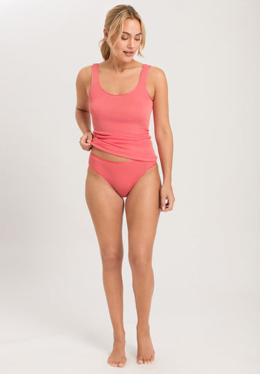 71604 Cotton Seamless Round Neck Tank - 2309 Porcelain Rose