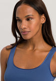 71604 Cotton Seamless Round Neck Tank - 2604 True Navy