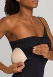 71605 Cotton Seamless Spaghetti Cami Padded - 019 Black