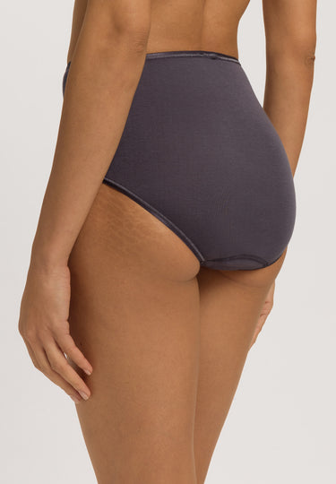 Cotton Seamless Full Brief | Black Pearl 71625-2183