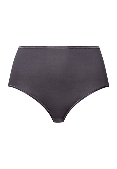 Cotton Seamless Full Brief | Black Pearl 71625-2183