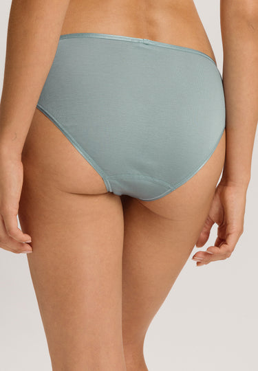 Cotton Seamless Hi Cut Brief | Tourmaline Blue 71626-2712