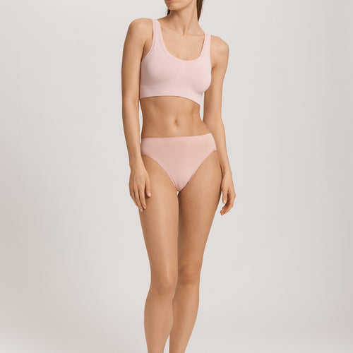 Touch Feeling Crop Top Padded | Blush 71806-1359