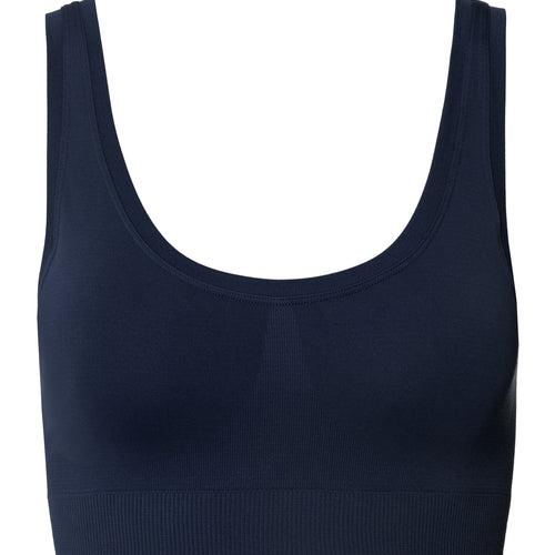 Touch Feeling Crop Top Padded | Deep Navy 71806-1610