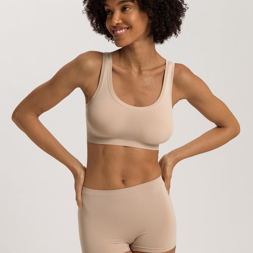 Touch Feeling Crop Top | Coffee Quartz 71810-2216