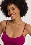 Touch Feeling Spaghetti Crop Top | Pink Tourmaline 71824-2473