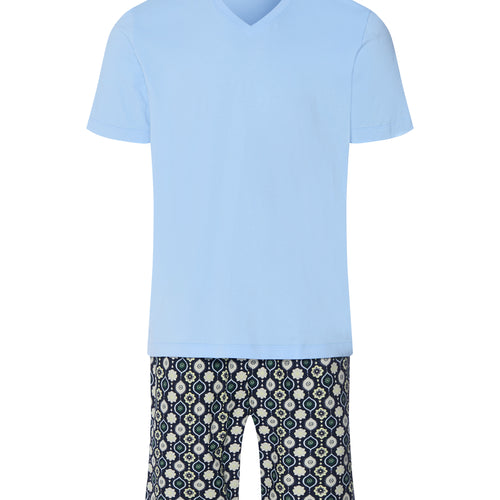 Night And Day S/Slv Pajama | Stitched Minimal 72353-1231