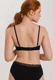 72433 Cotton Lace Spacer T-Shirt Bra - 019 Black