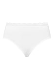 72436 Cotton Lace Full Brief - 101 White