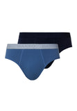 Cotton Essentials Briefs 2-Pack | Dutch Blue / Deep Navy 73075-3046