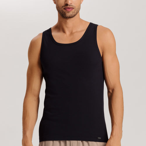 Cotton Essentials Cotton Tank Top | Black 73111-019