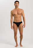 73501 Cotton Sporty 3/4 Brief - 199 Black