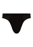 73501 Cotton Sporty 3/4 Brief - 199 Black
