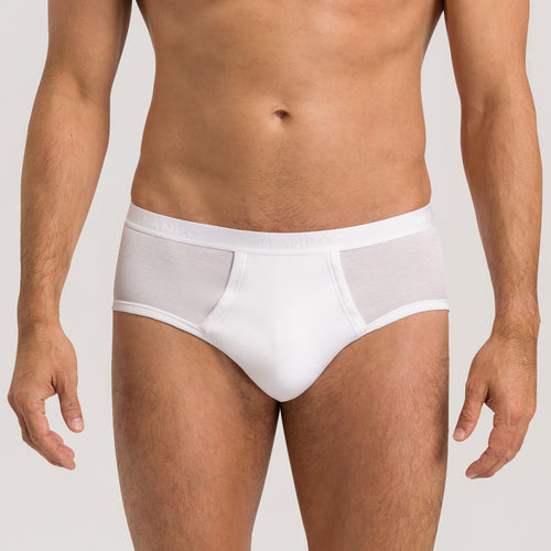 73631 Cotton Pure Brief With Fly - 101 White