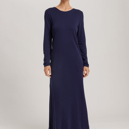 Malena Soft Cotton Nightgown | Night Blue 74763-2624