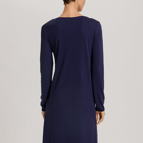 Malena Soft Cotton Nightgown | Night Blue 74764-2624