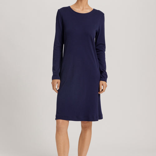 Malena Soft Cotton Nightgown | Night Blue 74764-2624