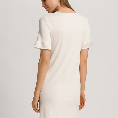 Claire Tencel™ And Cotton Nightgown | Misty White 74767-2123