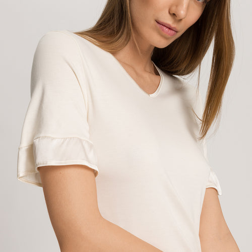 Claire Tencel™ And Cotton Nightgown | Misty White 74767-2123